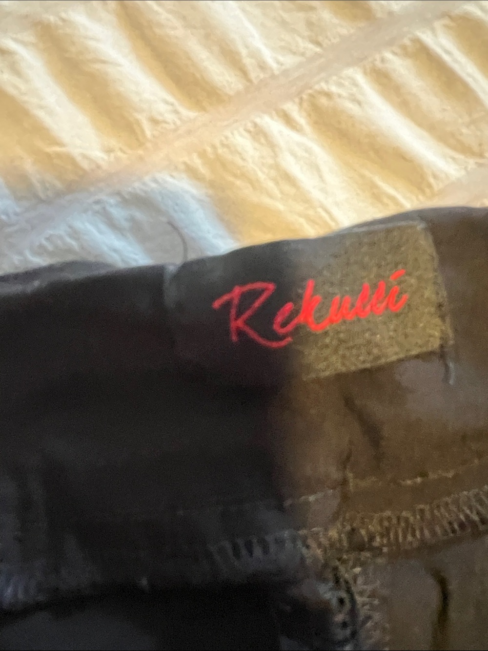 Straight Leg Women's Pants in Black - Picture 3 of 6